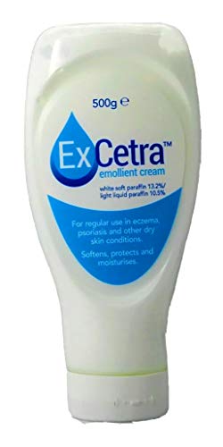 ExCetra Emollient 500g Cream For Eczema & Psoriasis. Suitable for all Ages